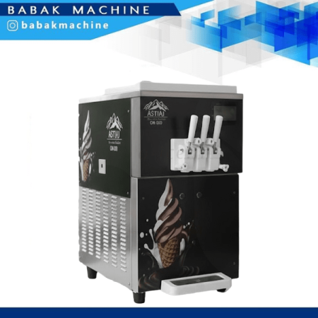 دستگاه بستنی ساز قیفی رومیزی تک فاز آستیاژ مدل CM-500